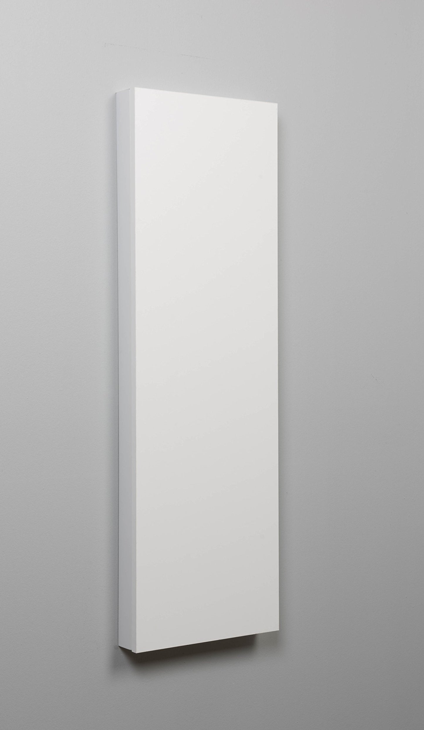 Built-In or Surface-Mount Ironing Center Cabinet with 42” Fold-Out Board – Flat White Door